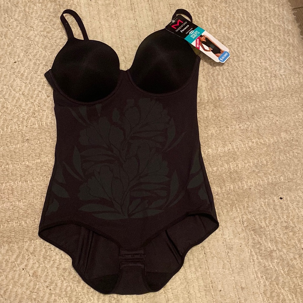Maidenform Flexees Body Shaper XL Black